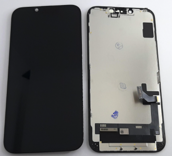 Дисплей (Экран) Apple iPhone 14 A2882, A2649, A2881 с тачскрином (сенсором) черный OLED