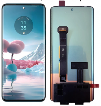 Дисплей (Экран) Motorola XT2307, XT2307-1 Moto Edge 40 Neo с тачскрином (сенсором) черный Оригинал
