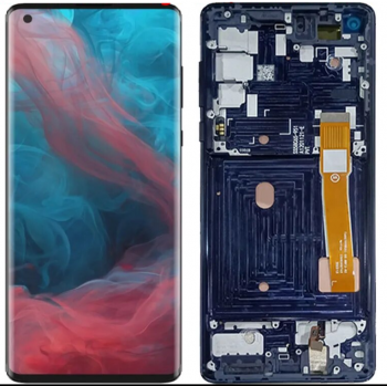 Дисплей (Экран) Motorola XT2063, XT2063-3 Edge 5G. Motorola XT2061, XT2061-3 Edge Plus 5G с тачскрином (сенсором) черный с рамкой Оригинал