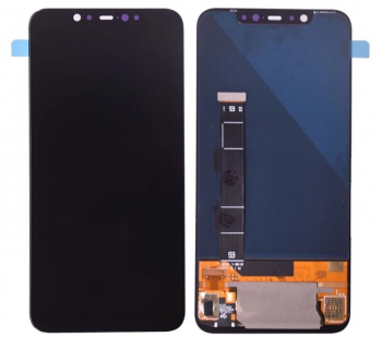 Дисплей (Экран) (LCD) Xiaomi Mi8 с сенсором чёрный Оригинал