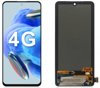 Дисплей (Экран) Xiaomi Redmi Note 11 Pro Plus 5G 21091116UG, 21091116UC с тачскрином (сенсором) черный Оригинал
