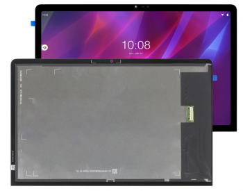Дисплей (Экран) Lenovo Yoga Tab 11 YT-J706, YT-J706F, YT-J706N с тачскрином (сенсором) черный Оригинал