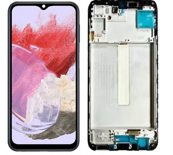 Дисплей (Экран) Samsung M346 (SM-M346B, SM-M346B/DS) Galaxy M34 5G с тачскрином (сенсором) черный с рамкой OLED