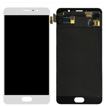 Дисплей (Экран) (LCD) Meizu Pro 6 Plus (M686) с сенсором белый Оригинал