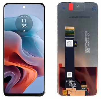 Дисплей (Экран) Motorola XT2363, XT2363-2 Moto G34 с тачскрином (сенсором) черный Оригинал