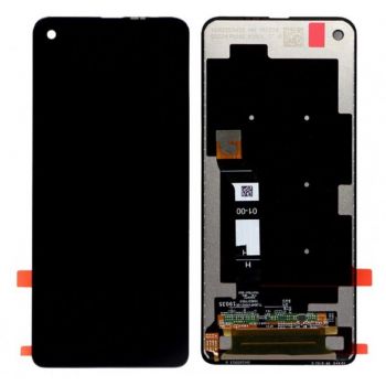 Дисплей (Экран) Motorola XT2013, XT2013-1, XT2013-2 One Action с тачскрином (сенсором) черный