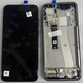 Дисплей (Экран) Motorola XT2245, XT2245-1 Edge 30 Neo с тачскрином (сенсором) черный с рамкой Оригинал