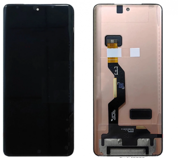 Дисплей (Экран) Motorola XT2507, XT2507-1 Edge 60 Pro с тачскрином (сенсором) черный Оригинал