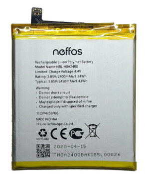 Батарея (аккумулятор) TP-Link Neffos Y5s ТР804А, TP804C NBL-40A2400 2450mAh Оригинал
