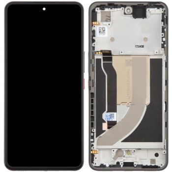 Дисплей (Экран) ZTE Nubia Neo 3 GT Z2465, Z2465N с тачскрином (сенсором) черный с рамкой Оригинал
