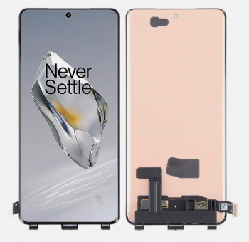 Дисплей (Экран) OnePlus 12 CPH2573, CPH2581, CPH2583 с тачскрином (сенсором) черный Оригинал