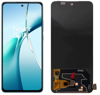 Дисплей (Экран) OnePlus Nord CE4 Lite с тачскрином (сенсором) черный OLED
