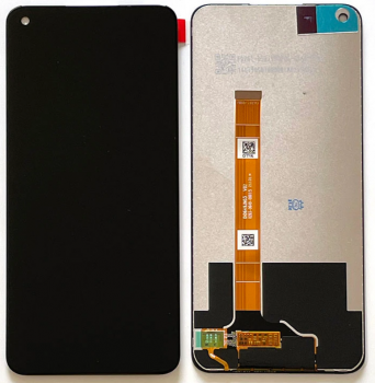 Дисплей (Экран) Oppo A54 5G CPH2195 с тачскрином (сенсором) черный