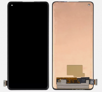 Дисплей (Экран) Oppo Reno 6 Pro 5G CPH2247 с тачскрином (сенсором) черный Оригинал
