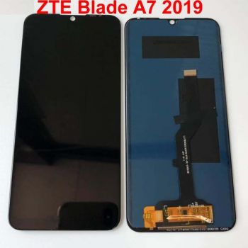 Дисплей (Экран) ZTE Blade A7 2019 с тачскрином (сенсором) черный
