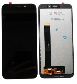 Дисплей (Экран) Sigma mobile X-treme PQ18 с тачскрином (сенсором) черный Оригинал