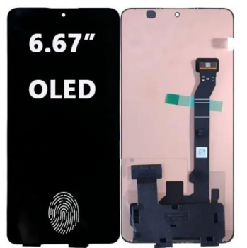 Дисплей (Экран) Xiaomi Poco X7 Pro 2412DPC0AG с тачскрином (сенсором) черный OLED