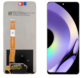 Дисплей (Экран) Realme 10 Pro RMX3663, RMX3660, RMX3661 с тачскрином (сенсором) черный Оригинал
