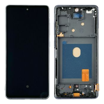 Дисплей (Экран) Samsung S711 (SM-S711B, SM-S711B/DS) Galaxy S23 FE с тачскрином (сенсором) черный с рамкой OLED
