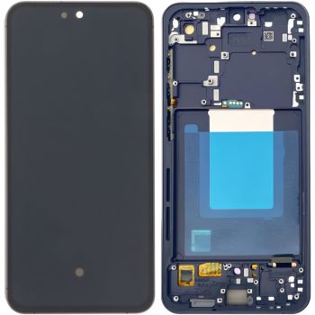 Дисплей (Экран) Samsung S721 (SM-S721B, SM-S721B/DS) Galaxy S24 FE с тачскрином (сенсором) черный с рамкой OLED