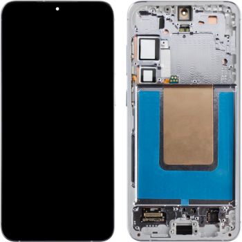 Дисплей (Экран) Samsung S926 (SM-S926B, SM-S926B/DS) Galaxy S24 Plus с тачскрином (сенсором) черный с рамкой OLED