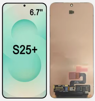 Дисплей (Экран) Samsung S936 (SM-S936B, SM-S936B/DS) Galaxy S25 Plus с тачскрином (сенсором) черный Оригинал