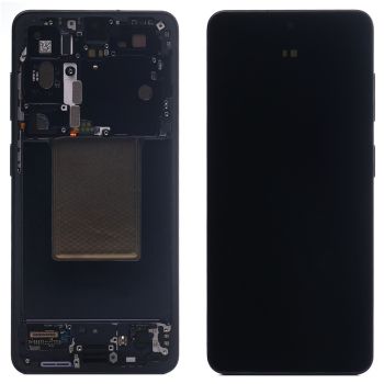 Дисплей (Экран) Samsung S942 (SM-S942B, SM-S942B/DS) Galaxy S26 с тачскрином (сенсором) черный с рамкой Оригинал