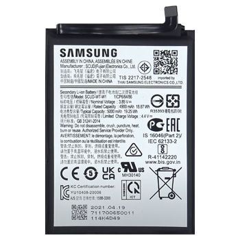 Батарея (аккумулятор) Samsung A226 (SM-A226B, SM-A226B/DS) Galaxy A22 5G SCUD-WT-W1 5000mAh Оригинал