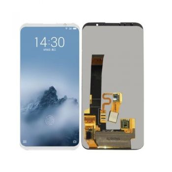 Дисплей (Экран) Meizu 16 M882H, M882Q с тачскрином (сенсором) белое Оригинал
