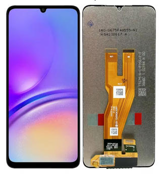 Дисплей (Экран) Samsung A055 (SM-A055F, SM-A055F/DS) Galaxy A05 с тачскрином (сенсором) черный Оригинал