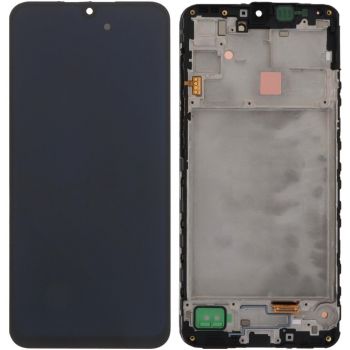 Дисплей (Экран) Samsung A165 (SM-A165F, SM-A165F/DS) Galaxy A16 4G с тачскрином (сенсором) черный с рамкой TFT