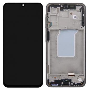 Дисплей (Экран) Samsung A266 (SM-A266B, SM-A266B/DS) Galaxy A26 с тачскрином (сенсором) черный с рамкой Оригинал
