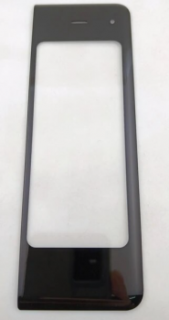 Cтекло дисплея Samsung F900, F907 (M-F900F, SM-F907F, SM-F907B) Galaxy Fold, Galaxy Fold 5G черное Оригинал