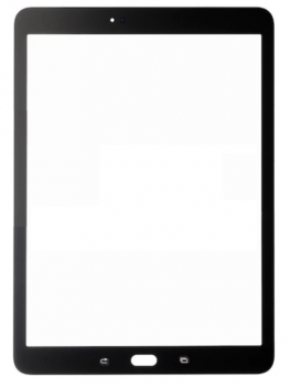 Cтекло дисплея Samsung T820, T825 (SM-T820, SM-T825) Galaxy Tab S3 9.7 черное Оригинал