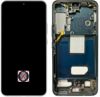 Дисплей (Экран) Samsung S901 (SM-S901B, SM-S901B/DS) Galaxy S22 5G с тачскрином (сенсором) черный с рамкой TFT