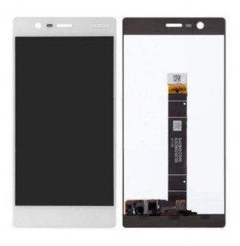 Дисплей (Экран) (LCD) Nokia 3 Dual Sim (TA-1032) с сенсором белый