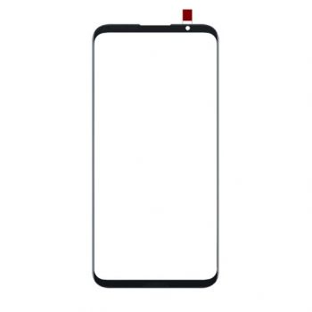 Cтекло дисплея Meizu 16X M872H, M872Q черное Оригинал