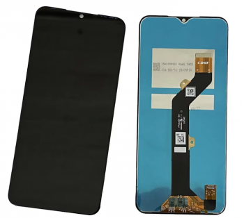 Дисплей (Экран) Tecno Spark 8 KG6, KG6k с тачскрином (сенсором) черный Оригинал