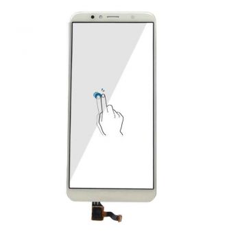 Тачскрин (сенсор) Huawei Y6 2018, Y6 Prime 2018 ATU-L21, ATU-L22, ATU-LX3, ATU-L11, ATU-L31, ATU-L42 белый Оригинал