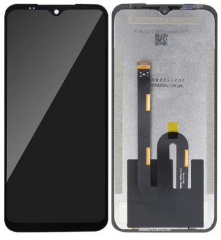 Дисплей (Экран) Ulefone Power Armor 14, Armor 14 Pro с тачскрином (сенсором) черный Оригинал