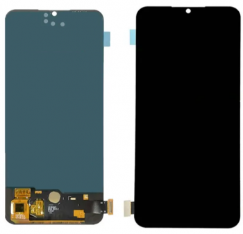 Дисплей (Экран) Vivo V21 4G V2066, V2108 с тачскрином (сенсором) черный OLED