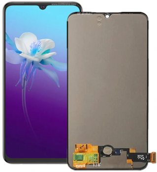 Дисплей (Экран) Vivo V23e, V23e 5G V2126 с тачскрином (сенсором) черный OLED