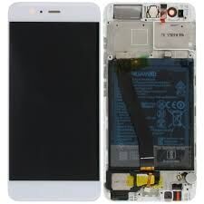 Дисплей (Экран) (LCD) Huawei P10 (VTR-L09, VTR-L29) с сенсором белый + рамка