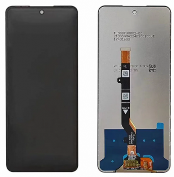 Дисплей (Экран) Infinix Hot 30 X6831 с тачскрином (сенсором) черный Оригинал