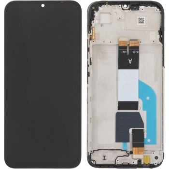 Дисплей (Экран) Xiaomi Poco C85 25078PC3EE с тачскрином (сенсором) черный с рамкой Оригинал