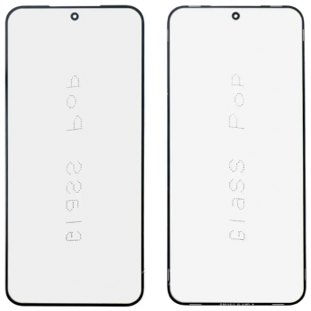 Cтекло дисплея Xiaomi 15 24129PN74G, 24129PN74I, 24129PN74C черное Оригинал