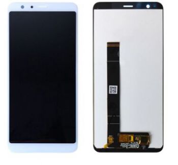 Дисплей (Экран) (LCD) Asus ZenFone Max Plus M1 (ZB570TL) с сенсором белый Оригинал