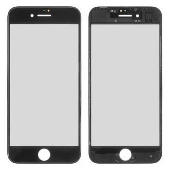 Cтекло дисплея Apple IPhone SE 2022 A2783, A2595, A2785 черное Оригинал