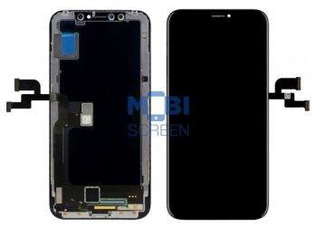 Дисплей (Экран) Apple iPhone XS A2097, A1920, A2100 с тачскрином (сенсором) черный TFT