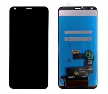 Дисплей (Экран) LG Q6, Q6а M700, M700N, M700A с тачскрином (сенсором) черный Оригинал